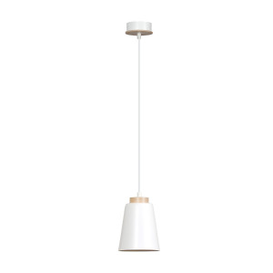 Lampa wisząca Emibig Bolero biała 1×E27