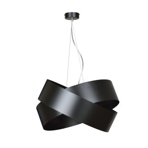 Lampa wisząca Emibig Vieno czarna 2×E27