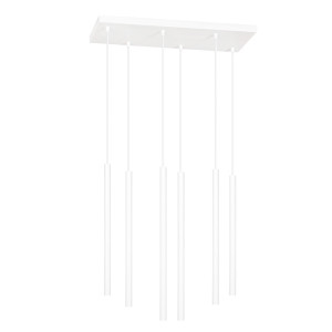 Lampa wisząca Emibig Selter 6 biała 6×G9