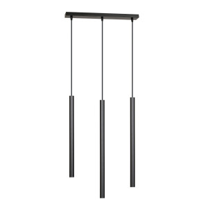 Lampa wisząca Emibig Selter 3 czarna 3×G9