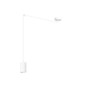 Lampa wisząca Emibig Traker 1 biała GU10