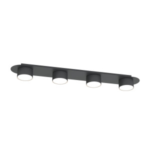 Lampa sufitowa Emibig Diaz czarna 4×GX53