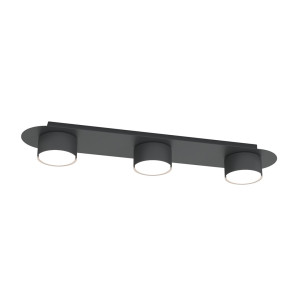 Lampa sufitowa Emibig Diaz 3 czarna 3×GX53