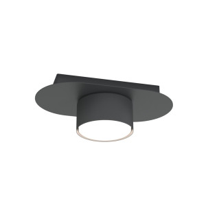 Lampa sufitowa Emibig Diaz czarna 1×GX53