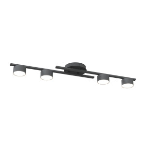 Lampa sufitowa Emibig Fragment czarna 4×GX53