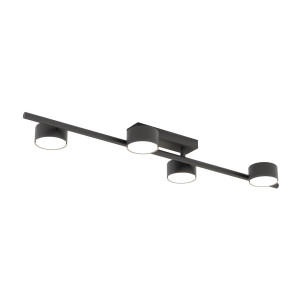 Lampa sufitowa Emibig Bet czarna 4×GX53