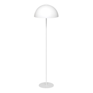 Lampa podłogowa Emibig Mogu biała z białym kloszem 2×G9
