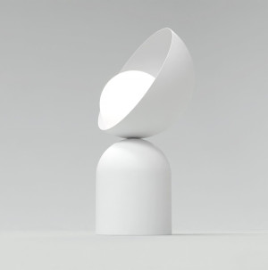 Lampa biurkowa Emibig Boto biała 1×G9