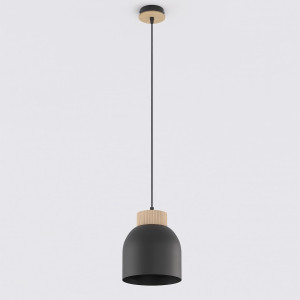 Lampa wisząca Emibig Vigo 1 czarna E27
