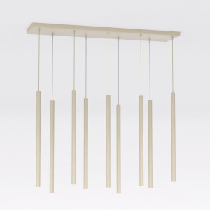 Lampa wisząca Emibig Selter 9 beżowa 9×G9