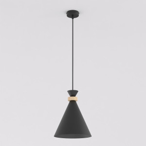 Lampa wisząca Emibig Zero 1 czarna E27