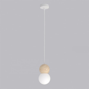 Lampa wisząca Emibig Loop biała 1×G9