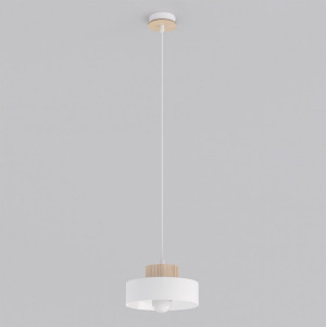 Lampa wisząca Emibig Kivi biała 1×E27