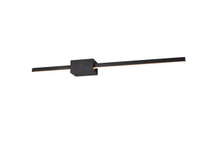 Kinkiet Cassino czarny LED zintegrowany 237779132 - Trio