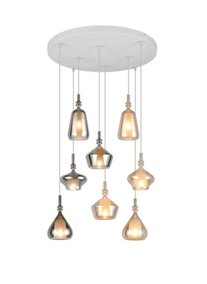 Lampa wisząca Aldea biały, inny E14 349430817 - Trio