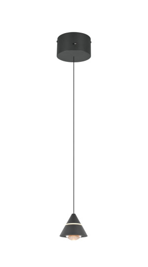 Lampa wisząca Romeo czarny LED zintegrowany 337010132 - Trio