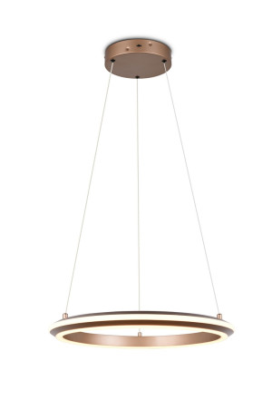 Lampa wisząca Amador brązowy i odcienie brązu LED zintegrowany 331010165 - Trio
