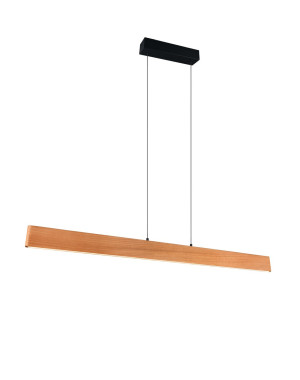 Lampa wisząca Edgewood drewno jasne i ciemne LED zintegrowany 359719130 - Trio