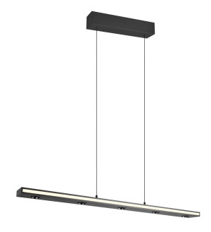 Lampa wisząca Graham czarny LED zintegrowany 353010132 - Trio