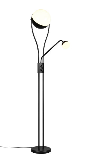 Lampa podłogowa Chris czarny LED zintegrowany 478310232 - Trio