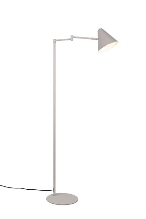 Lampa podłogowa Cosima szary i odcienie szarości E14 463900176 - Trio