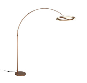 Lampa podłogowa Amador beżowy LED zintegrowany 442410165 - Trio