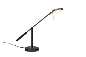 Lampa stołowa Monza czarny LED zintegrowany 523310932 - Trio