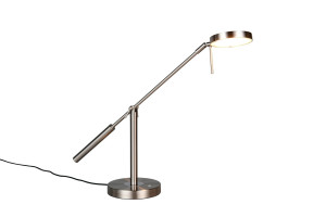 Lampa stołowa Monza srebrny i odcienie srebra LED zintegrowany 523310907 - Trio
