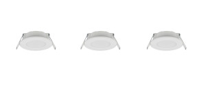 Lampa sufitowa Himal biały LED zintegrowany 635110301 - Trio