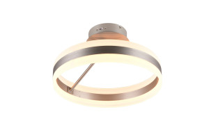 Lampa sufitowa Dios srebrny i odcienie srebra LED zintegrowany 631410107 - Trio