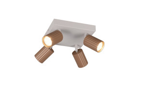 Reflektor Soka brązowy i odcienie brązu GU10 867730465 - Trio