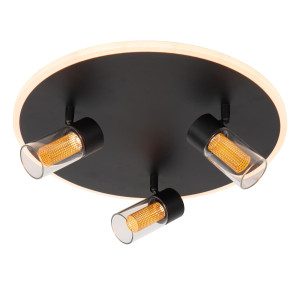 Lampa sufitowa Everina czarny LED zintegrowany 00131/40/30 - Lucide