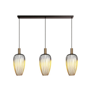 Lampa wisząca Aurelie złoty i odcienie złota, czarny GU10 (MR11) 21442/03/10 - Lucide