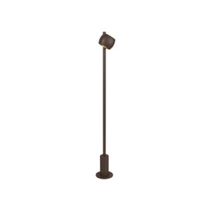 Lampa zewnętrzna stojąca Capri brązowy i odcienie brązu LED zintegrowany 33813/08/96 - Lucide