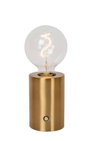 Lampa stołowa Vivo złoty i odcienie złota, brązowy i odcienie brązu E27 52502/01/02 - Lucide
