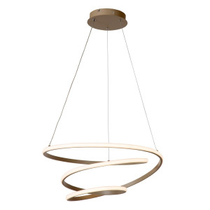 Lampa wisząca Espiral brązowy i odcienie brązu LED zintegrowany 78403/40/41 - Lucide