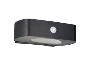 Kinkiet zewnętrzny Bilbao Hybrid czarny LED zintegrowany R23336202 - RL