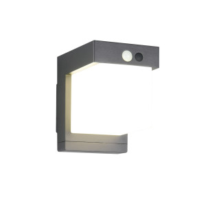 Kinkiet zewnętrzny Colombo Hybrid czarny LED zintegrowany R23286132 - RL