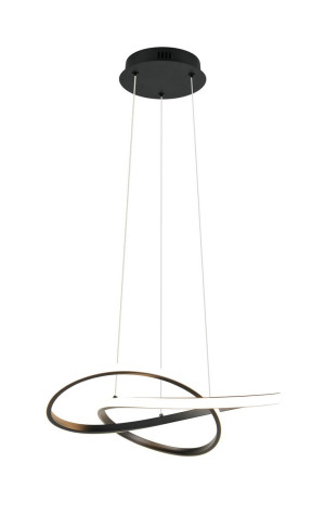 Lampa wisząca Mansa czarny LED zintegrowany R33111132 - RL