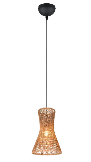 Lampa wisząca Bijou czarny, brązowy i odcienie brązu E27 R31831026 - RL