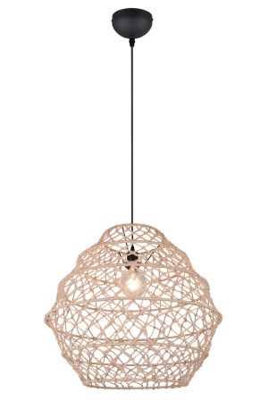 Lampa wisząca Hive czarny, naturalny E27 R31681036 - RL