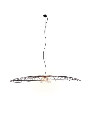 Lampa wisząca Lauris czarny E27 R36791932 - RL