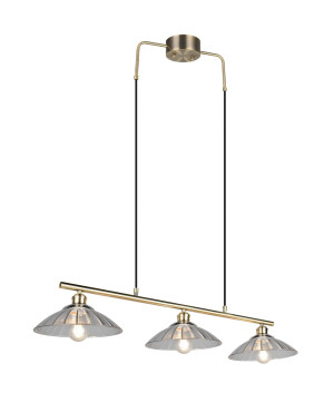 Lampa wisząca Eluna złoty i odcienie złota E27 R36523004 - RL