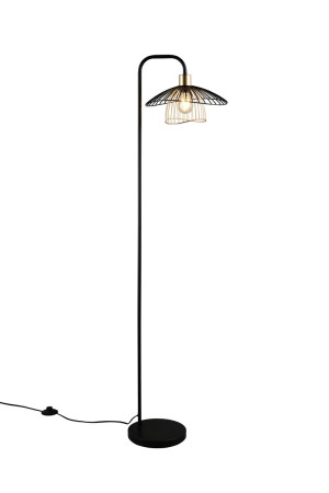 Lampa podłogowa Lauris czarny E27 R46791032 - RL