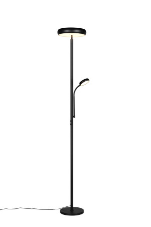 Lampa podłogowa Palermo czarny, biały LED zintegrowany R45741132 - RL