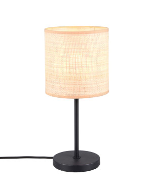 Lampa stołowa Aimee czarny, naturalny E27 R51851036 - RL