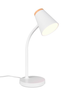 Lampa stołowa Pongo biały LED zintegrowany R55831101 - RL