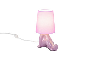Lampa stołowa Huma różowy E14 R56531091 - RL