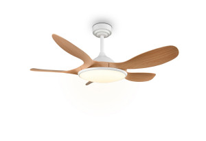 Lampa sufitowa Flen biały, naturalny LED zintegrowany R69682130 - RL