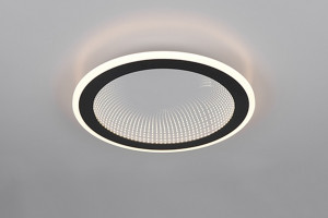 Lampa sufitowa Glace czarny LED zintegrowany R67681132 - RL